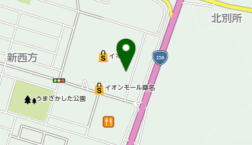 toto取扱 チャンスセンターイオンモール桑名の地図画像