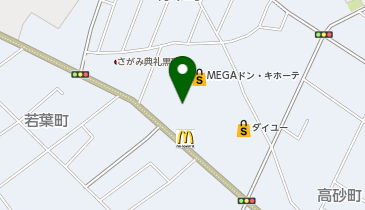 toto取扱 黒磯メガドンキホーテチャンスセンターの地図画像