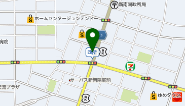toto取扱 新南陽チャンスセンターの地図画像