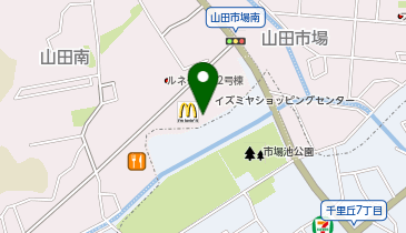 toto取扱 千里丘イズミヤチャンスセンターの地図画像