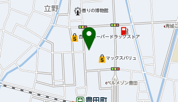 toto取扱 豊田マックスバリュチャンスセンターの地図画像