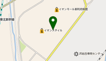 toto取扱 チャンスセンターイオンモール新利府南館の地図画像