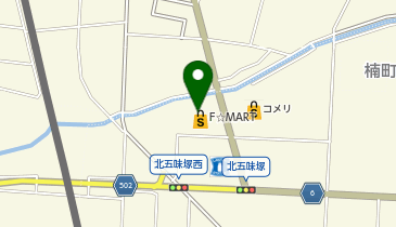 toto取扱 エフマート北楠店の地図画像