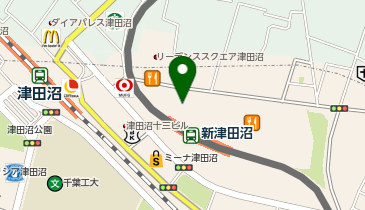 toto取扱 津田沼イオンチャンスセンターの地図画像