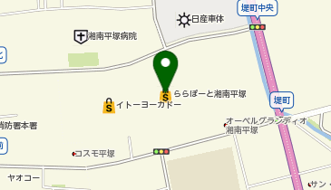 toto取扱 チャンスセンターららぽーと湘南平塚店の地図画像