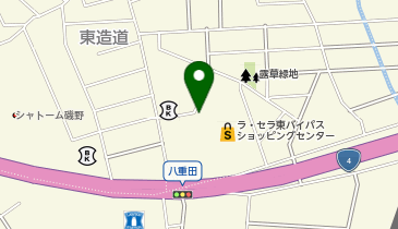 toto取扱 青森ラ・セラ東チャンスセンターの地図画像