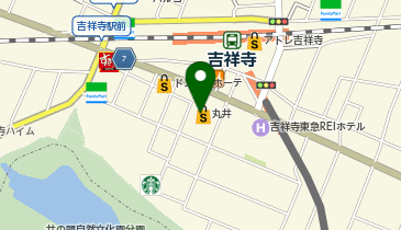 toto取扱 丸井吉祥寺チャンスセンターの地図画像