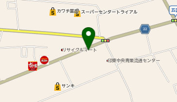 toto取扱 八街カスミチャンスセンターの地図画像