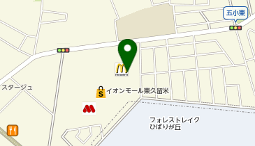 toto取扱 東久留米イオンチャンスセンターの地図画像