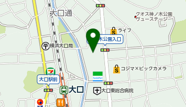 toto取扱 大口ピアゴチャンスセンターの地図画像