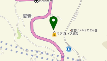 toto取扱 ララプレイス愛宕 宝くじ売り場の地図画像