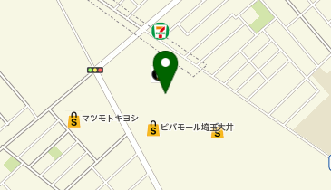 toto取扱 ビバモール埼玉大井チャンスセンターの地図画像