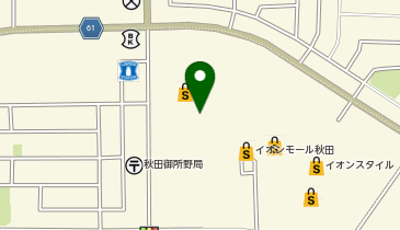 toto取扱 御所野チャンスセンターの地図画像