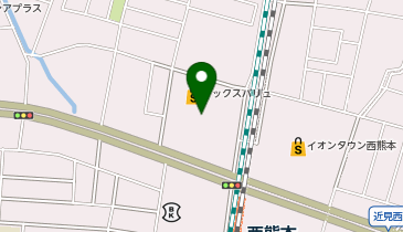 toto取扱 西熊本イオンタウンチャンスセンターの地図画像