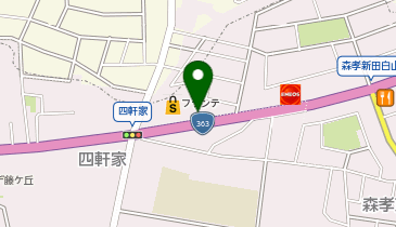 toto取扱 四軒家フランテチャンスセンターの地図画像