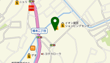 toto取扱 新宮イオンチャンスセンターの地図画像