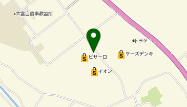 toto取扱 常陸大宮ピサーロチャンスセンターの地図画像