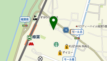toto取扱 ドリームスクウェアくずはモールの地図画像