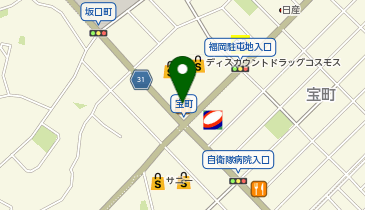 toto取扱 ふくや春日店の地図画像
