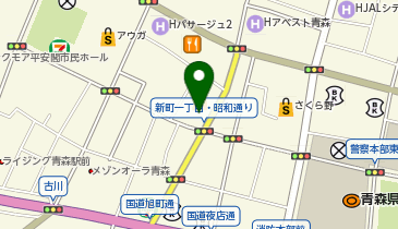 toto取扱 青森THREEチャンスセンターの地図画像