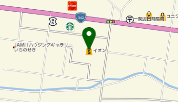 toto取扱 宝くじ神社イオン一関チャンスセンターの地図画像