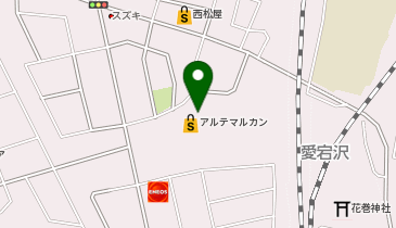 toto取扱 宝くじ神社アルテマルカンチャンスセンターの地図画像