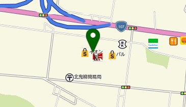 toto取扱 宝くじ神社イオン江釣子チャンスセンターの地図画像