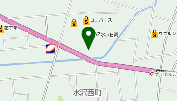 toto取扱 宝くじ神社水沢日高XYZチャンスセンターの地図画像