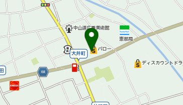 toto取扱 恵那バロー宝くじセンターの地図画像