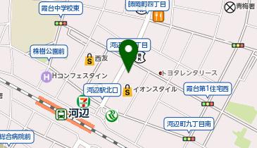 toto取扱 イオンスタイル河辺チャンスセンターの地図画像