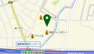 toto取扱 有松ジャンボリーチャンスセンターの地図画像