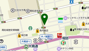 toto取扱 帯屋町チャンスセンターの地図画像