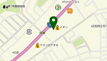 toto取扱 イオン船岡チャンスセンターの地図画像