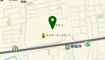 toto取扱 南桜井ヤオコーチャンスセンターの地図画像