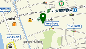 toto取扱 伊都イオンチャンスセンターの地図画像