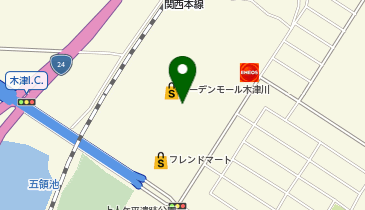 toto取扱 木津川チャンスセンターの地図画像