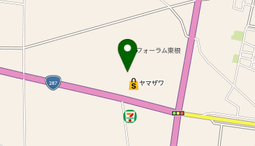 toto取扱 ヤマザワさくらんぼ東根店 宝くじ夢売場の地図画像