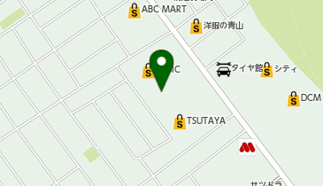 toto取扱 網走チャンスセンターの地図画像