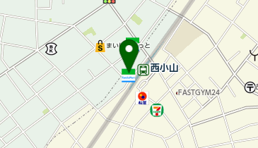 toto取扱 東急西小山駅前チャンスセンターの地図画像