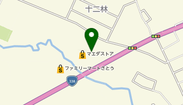 toto取扱 マエダストアむつ中央チャンスセンターの地図画像