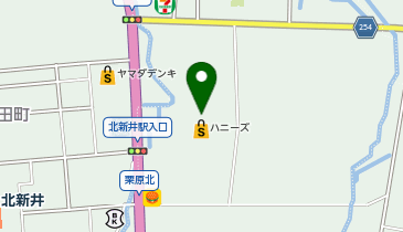 toto取扱 新井チャンスセンターの地図画像