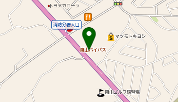 toto取扱 嵐山ヤオコーチャンスセンターの地図画像