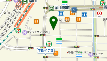 toto取扱 岡山駅前チャンスセンターの地図画像