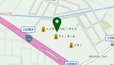 toto取扱 三好Iモールチャンスセンターの地図画像