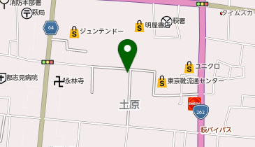 toto取扱 萩丸久チャンスセンターの地図画像