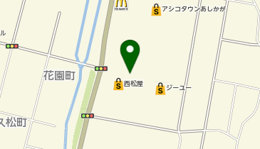 toto取扱 足利大月チャンスセンターの地図画像