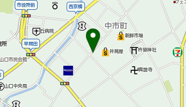 toto取扱 山口井筒屋チャンスセンターの地図画像