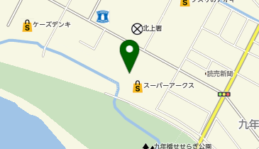 toto取扱 スーパーアークス北上チャンスセンターの地図画像