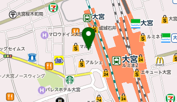 toto取扱 大宮西口DOMチャンスセンターの地図画像