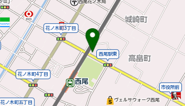 toto取扱 西尾チャンスセンターの地図画像